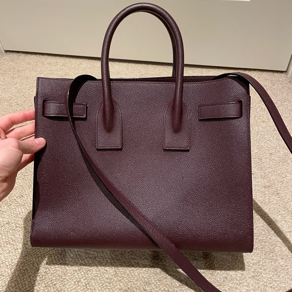 Saint Laurent Sac De Jour Grained Leather